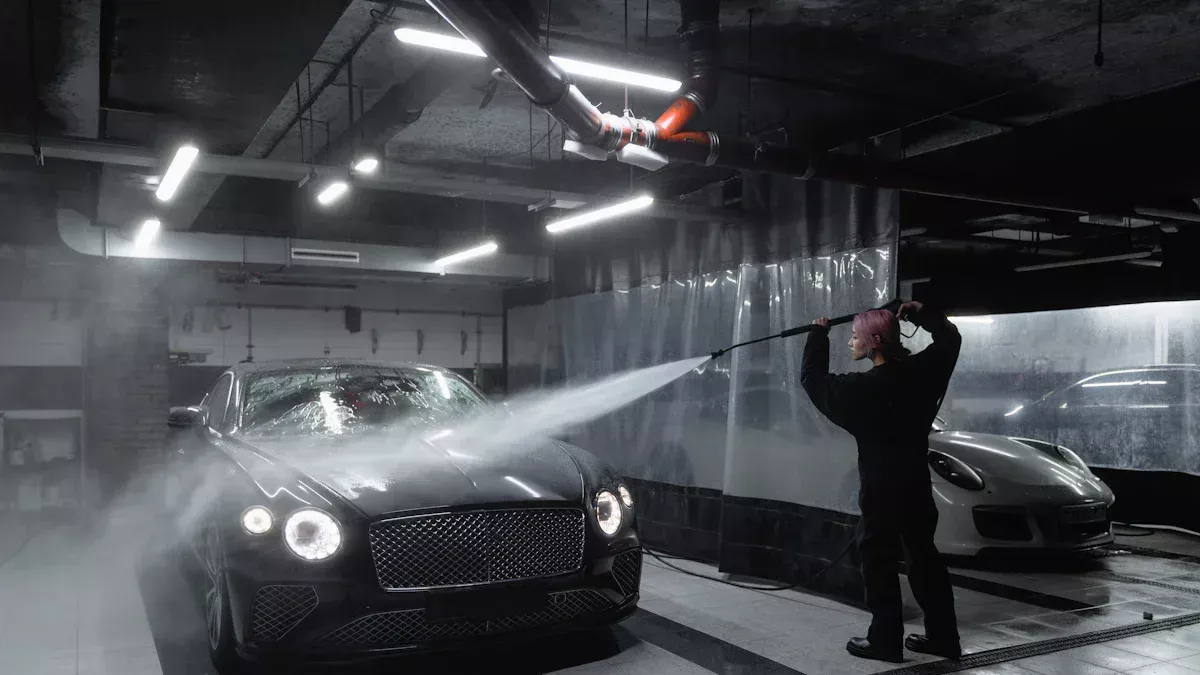 ما هو حجم مولد لتشغيل غسالة الضغط الكهربائي