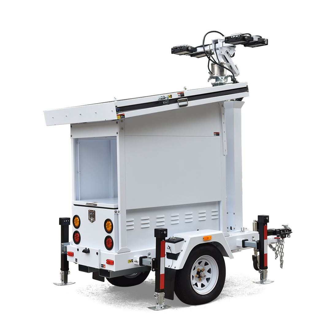 UST-600 برج الإضاءة بالطاقة الشمسية المتنقل مولد الطاقة الشمسية