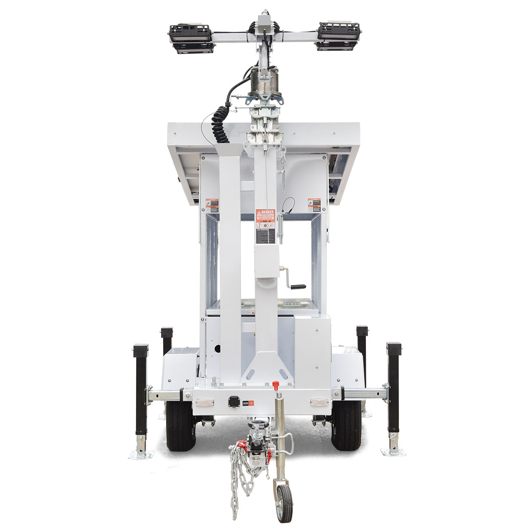 UST-600 برج الإضاءة بالطاقة الشمسية المتنقل مولد الطاقة الشمسية