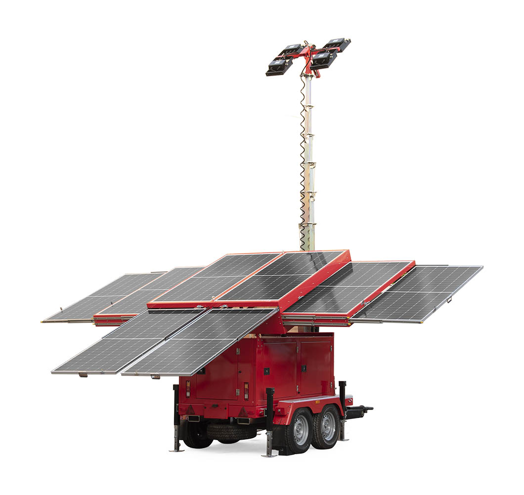 مقطورة مولد الطاقة الشمسية UNI-T8 P